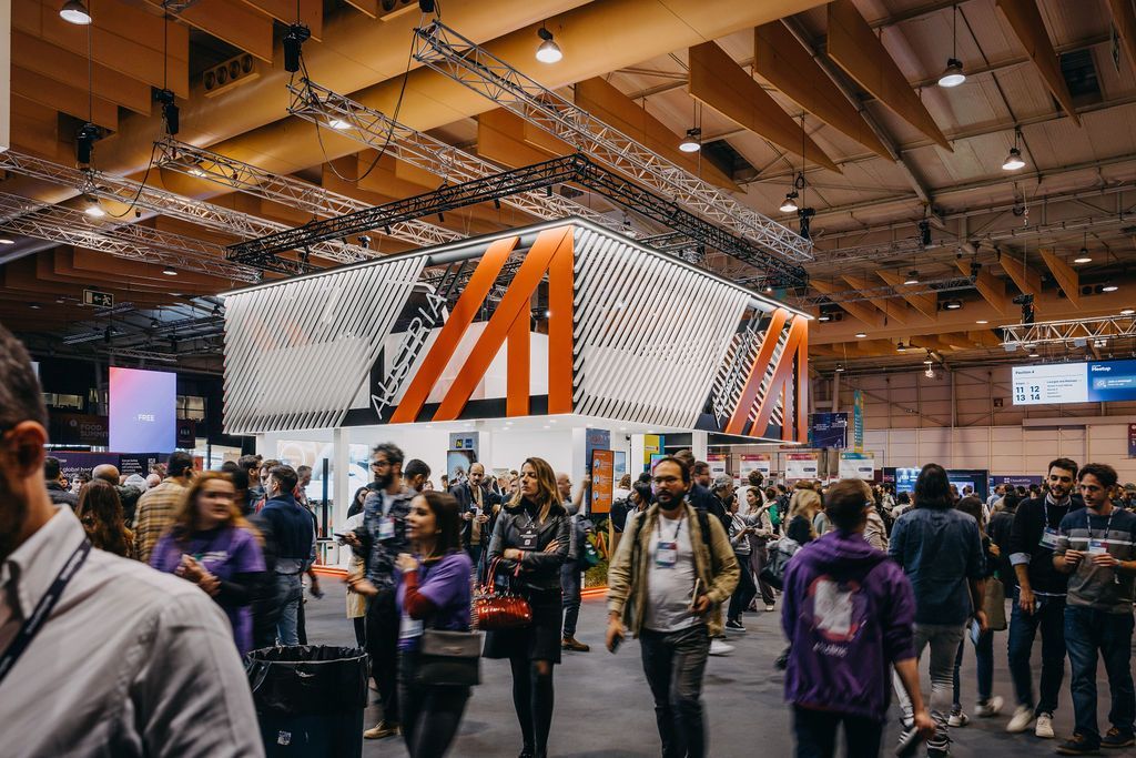 Bild: Österreich Stand beim Web Summit 2024